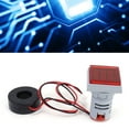 thumbnail image 4 of Current Signal Indicator, Current Square Signal Light 2-Display Square Lamp Light  For Current Signal For Current Meter Red, 4 of 8
