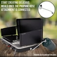 thumbnail image 5 of Hike Crew Portable Gas Camping Stove Grill Propane Burner for Camping and Outdoor Cooking, 5 of 6