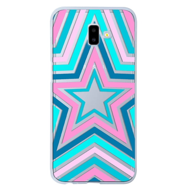 Funda Antigolpes InstaCase para Galaxy J6 Plus Ilusion de Estrellas