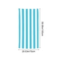 thumbnail image 3 of FastXmas 59"x30" Microfiber Stripes Beach Towel Double Sided Sunbathing Towel Thin Bath Towel Sand Free Towel For Travel Swimming Pool for Adults Women Men Beach Use, 3 of 6