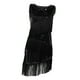 thumbnail image 5 of Vestido de baile latino con lentejuelas y flecos Vestido de fiesta de los años 20 Ropa de baile Negro SM SunniMix Baile Latino Vestido Mujer, 5 of 8