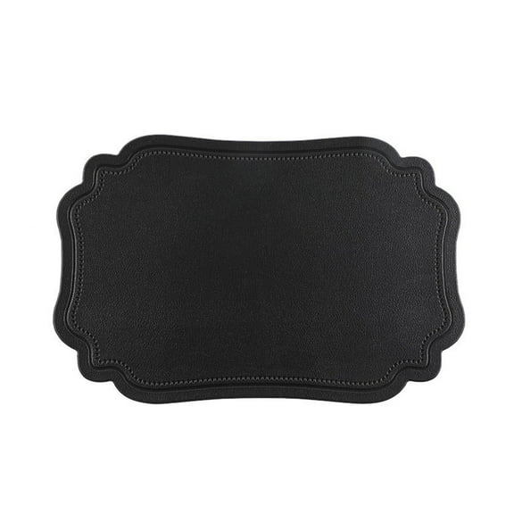 Lilixerw Wipeable Placemats Leather Table Mats,Waterproof Heat-Resistant Easy to Clean,for Dining Table Set Kitchen Table