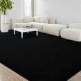 thumbnail image 4 of TWINNIS Soft Area Rug Modren Rugs for Living Room Memory-Foam Carpets,Softness Rugs for Bedroom,Black,4'x6', 4 of 7