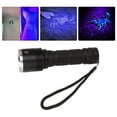 thumbnail image 1 of 365nm  Flashlight, Aluminum Alloy Strong Penetration Rechargeable USB Black Light Pet Urine Detector  For Oil Leakage For Banknote Inspection, 1 of 8