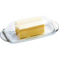 thumbnail image 2 of Anchor Hocking Glass Butter Dish, 2 of 2