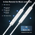 thumbnail image 3 of EFFFERTWQL-USB C Earbuds Wired Ear Buds Compatible iPhone 17e 17 16 Pro Max 16e 16 Plus 16Pro 15 Pro Max 15 Plus 15Pro 15,Type C in-Ear Headphones Earphone Headset with Microphone for Android Google, 3 of 4