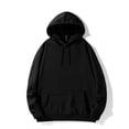 thumbnail image 3 of Men's sweatshirt, skull and rose print, autumn and winter hoodie, 3 of 7