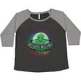 thumbnail image 3 of Inktastic Spaceship Funny Alien Outer Space Women's Plus Size T-Shirt, 3 of 5