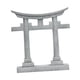 thumbnail image 4 of Figura decorativa de santuario con puerta Torii japonesa, adorno paisajístico para terrario. 61x18x69cm, 4 of 9