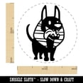 thumbnail image 2 of Anubis Puppy Egyptian Jackal Dog Self-Inking Rubber Stamp Ink Stamper - Black Ink - Medium 1 Inch, 2 of 7