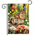 thumbnail image 2 of Briarwood Lane Chipmunks Garden Flag, 2 of 4