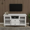 thumbnail image 5 of Historyli Go5H Modern TV Stand With Storage Drawers Glass Doors Entertainment Center TV Console Storage Cabinets Easily Assemble TV Cabinet, 5 of 6