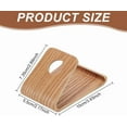 thumbnail image 2 of Wood Cell Phone Stand Detachable Book Stand Universal Mobile Phone Holder Desktop Smartphone Stand Portable Tablet Non Slip Stable Stand for iPhone iPad and All Tablets Android Phones Beige DIY, 2 of 9