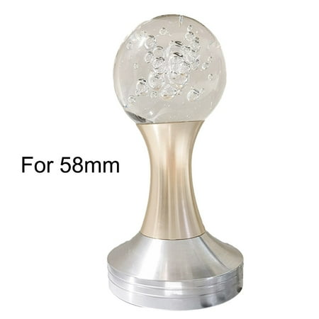 

Ana Stainless Steel Coffee Tampers Ripple Base Self Leveling Tamper Coffeeware 58mm