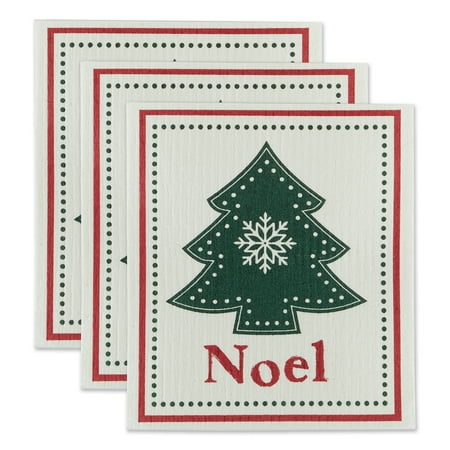 

Noel Tree Swedish Dishcloth (Set of 3)