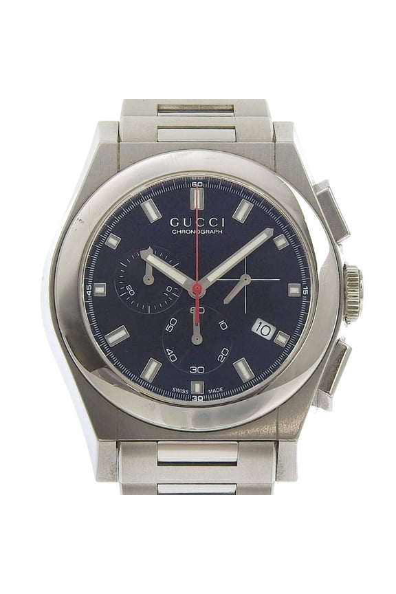 Pre-Owned Gucci Pantheon Men's Watch 115.2/YA115235 Stainless Steel Quartz... (Good)