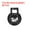 Black, variant on Uxcell Plastic Cord Lock, Single Hole Toggle Stopper Round Balls Shaped Adjustable Cord Stops Fastener Black