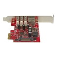 thumbnail image 4 of StarTech.com 3 Port PCI Express USB 3.0 Card + Gigabit Ethernet - Fits Standard & Low-Profile PCs - UASP Supported - Optional SATA Power (PEXUSB3S3GE) - Network / USB adapter - PCIe 2.0 low profile - USB 3.0 x 3 + 1000Base-T x 1, 4 of 6