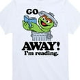 thumbnail image 3 of Sesame Street - Oscar Go Away Im Reading - Toddler and Youth Short Sleeve Graphic T-Shirt, 3 of 5