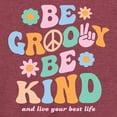 thumbnail image 3 of Instant Message - Be Goovy Be Kind; and Live Your Best Life - Women's Racerback Tank Top, 3 of 6