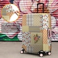 thumbnail image 4 of Pioneer Flower Floral Print Pattern Luggage Cover Fashion Suitcase Cover Baggage Covers Fit 25-28 Inch Luggage (Go Travel), 4 of 5