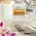 thumbnail image 3 of Tessco for you 2 Pieces Toothpick Dispenser Creative Clear Knob Switch Acrylic Toothpick Holder Automatic Box for Table Kitchen Home Restaurant Party, 3 of 7