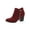 Scarlet, variant on Womens Masrinaa Suede Block Heel Booties