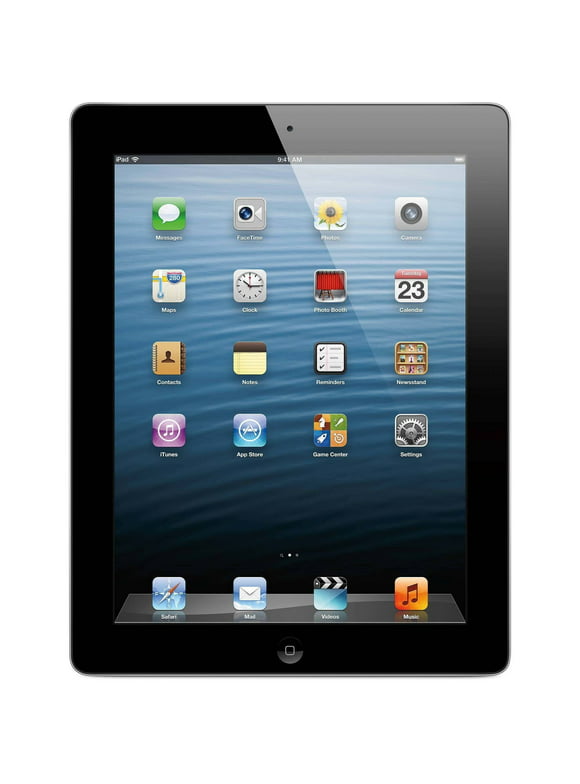 Restored Apple iPad 4 9.7-inch 32GB Wi-Fi, Black (Refurbished)