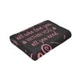 thumbnail image 6 of Wijzvio 75th Birthday Gifts Throw Blanket Soft Fuzzy Fleece Blanket For Couch Bed Living Room Decoration 80"X60", 6 of 9