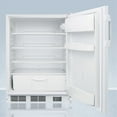 thumbnail image 2 of Summit Appliance FF6LWBI7NZADA 32.25 x 23.63 x 23.5 in. Built-In All-Refrigerator, White, 2 of 4