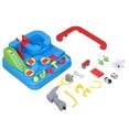 thumbnail image 2 of Race Track Car Set, Mechanical Connecting Preschool Toy Multiple Colors DIY Assembly Stable  For Indoor For 3+, 2 of 8