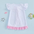 thumbnail image 5 of Gubotare Kid Bathing Suits for Girls Toddler Girls One Piece Swimsuit Baby Bikini Swimming Bathing Suit Swimwear Little Kids Tankini Set Beach Wear 3T 4T (Pink,3-4 Years), 5 of 6