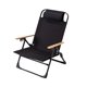 thumbnail image 4 of Silla plegable para acampar shamjiam portátil resistente con respaldo asiento al aire libre, 4 of 8