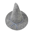 thumbnail image 3 of Sombrero de bruja de Halloween,Sombrero de bruja de Halloween Sombrero de mago plegable,Sombrero puntiagudo de ala ancha Gorra puntiaguda grande,Sombrero de espantapájaros para, 3 of 9