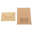 thumbnail image 4 of Abbracc 50 Set Thank You Cards Bulk - Thank You Notes, Kraft Paper Blank Note Cards with, 4 of 9