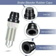 thumbnail image 6 of BIBABLYKE Protective Rubber Dust Cover Guard For Brake Pumps Caliper Exhaust Screw Waterproof Caps Scooter Motorcycle Accessories, 6 of 7