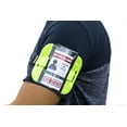 thumbnail image 4 of Reflective Yellow Armband Badge Holder with Adjustable Strap - Pack of 50 pcs, 4 of 4