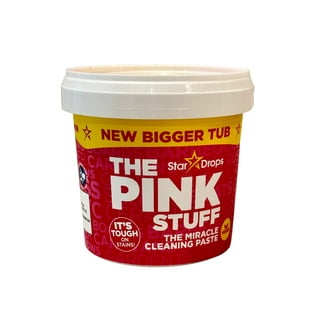 YDF, Miracle Cleaning Paste The Pink Stuff All Purpose Cleaner 500g - Bonus Yellow Rubber Gloves, Medium (Pack of 1)