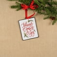 thumbnail image 2 of Melrose Double Sided Sentiment Christmas Ornaments - 5.25" - 1ct, 2 of 5