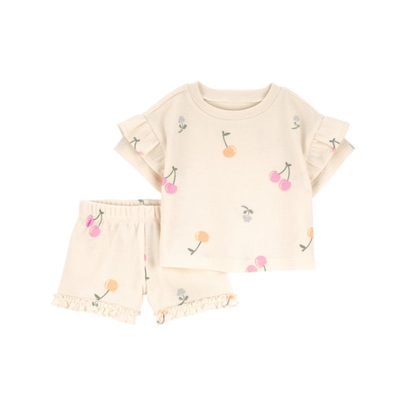 Carter's Child of Mine Baby Girl Outfit Set, 2-Piece, Sizes 0/3-12 Months
