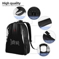 thumbnail image 5 of Death Note Backpacks Casual Daypacks Student Book Bag Printing Satchel Rucksack Lightweight Schoolbag, 5 of 5