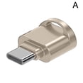 thumbnail image 3 of Type-C USB 3.1 Card Reader for Micro SD & TF Memory Cards, High-Speed OTG Adapter for Samsung Cell Phones & Tablets, Aluminum Alloy, 3 of 8