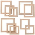 thumbnail image 4 of ColoMX 10pcs marco de fotos en miniatura Mini pintura pintura marco de muñecas muebles de muebles de muebles, 4 of 7