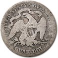 thumbnail image 2 of 1891 Liberty Seated Quarter Good, 2 of 2