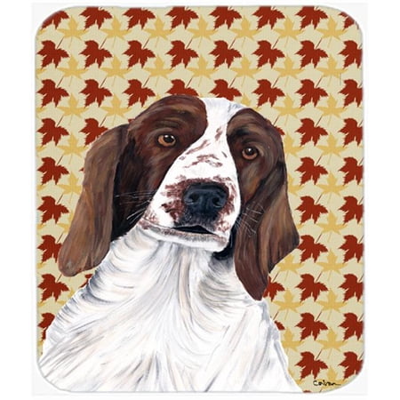 Welsh Springer Spaniel Fall Leaves Portrait Mouse Pad  Hot Pad or Trivet price history on PriceWatchPro