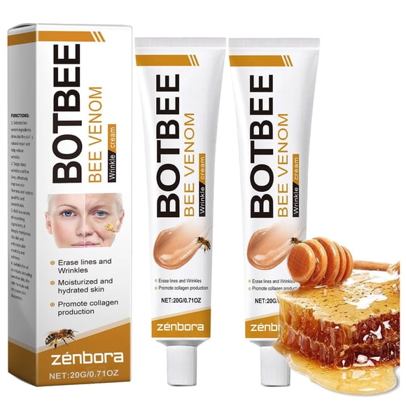 Crema con veneno de abeja Zenbora, reafirmante y flácida para rostro, cuello y ojos