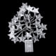 thumbnail image 3 of Cadena de lámpara decorativa con Clip de estrella de 20 LED para fiesta de ceremonia de boda en dormitorio (blanco cálido), 3 of 8