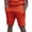 Orange, variant on CQONEPT Men's Shorts Leisure Tighting Fiting Stretch Short Pants Lightweight Active Outdoor Beach Pants with Pocket Dark Gray 3XL