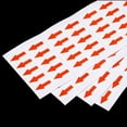 thumbnail image 4 of Etiqueta de flecha pequeña 0.8x0.4", adhesivo de codificación de color, paquete de 400 en rojo, 4 of 6