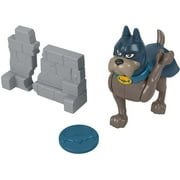 Fisher-Price DC League of Super-Pets Disk Launch Ace Figure & Accessory Set, 4 Pieces